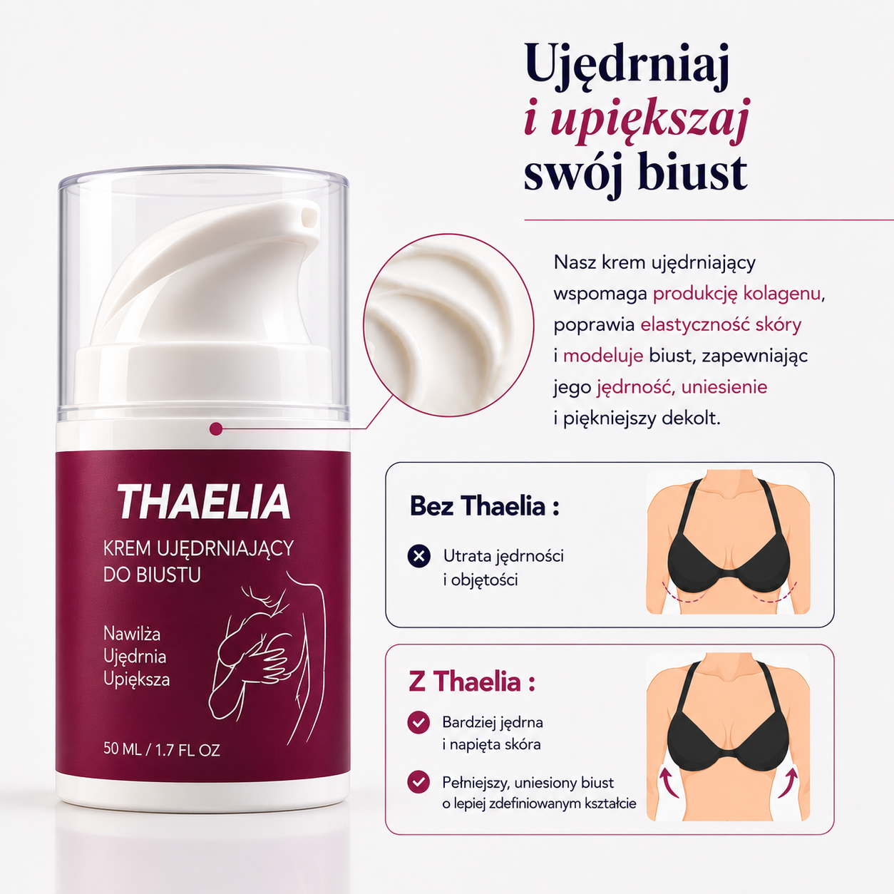 Thaelia – Krem liftingujący Confidence