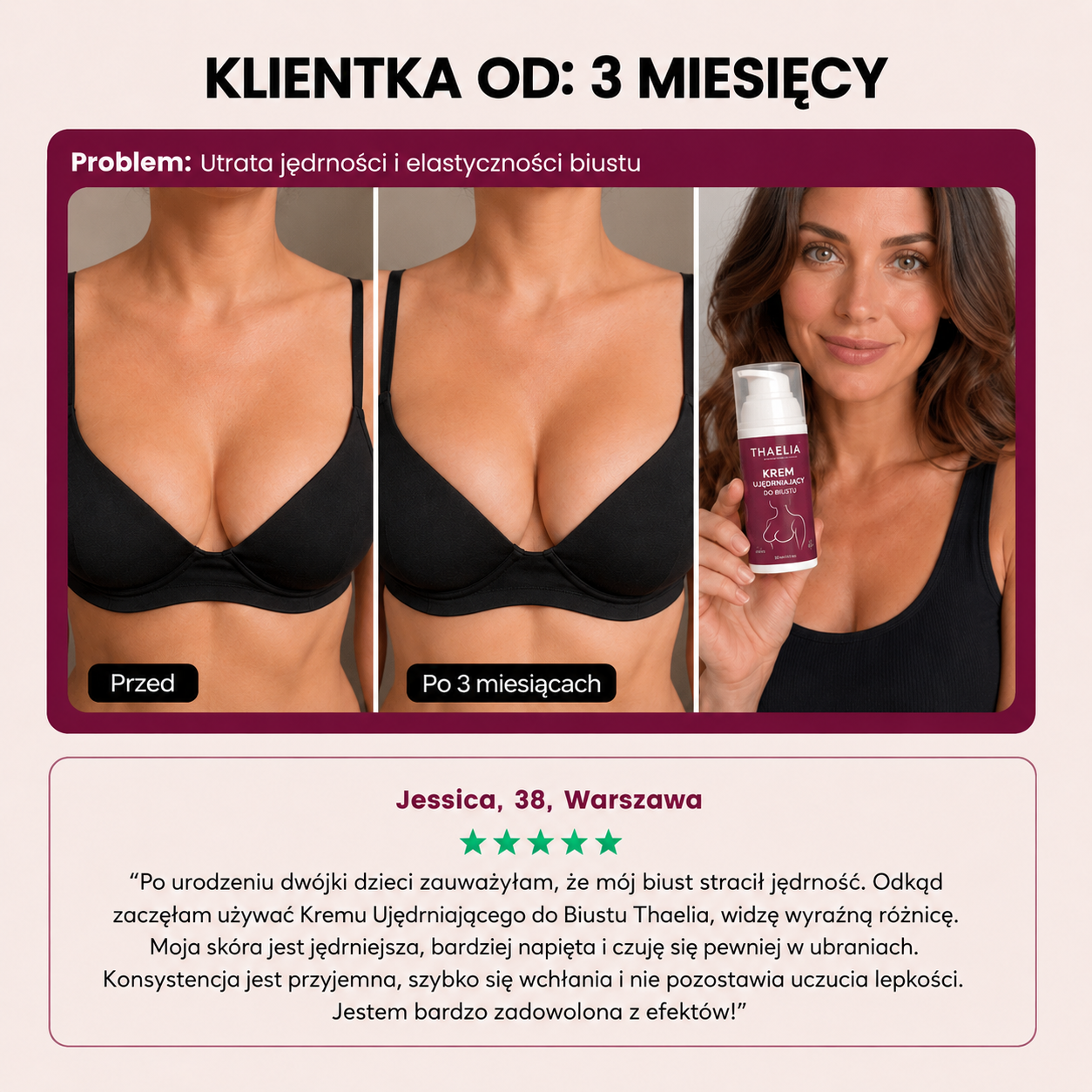 Thaelia – Krem liftingujący Confidence